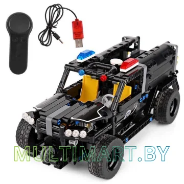 Конструктор Mould King 13006 Полицейский джип с лебедкой картинка 3